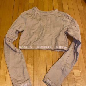 NEW sarah’s day x white fox boutique workout long sleeve